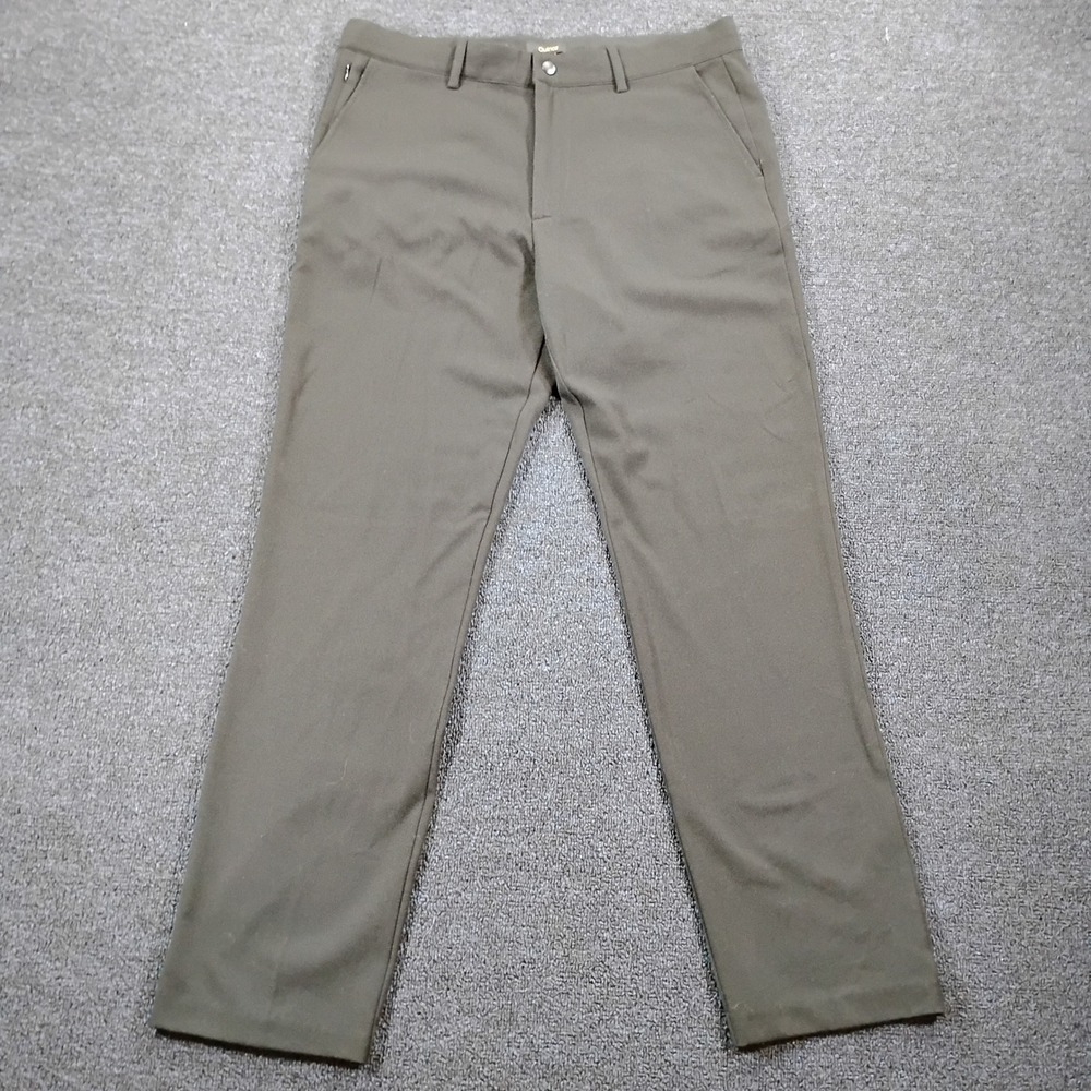 Quince Chinos Ultra-Stretch 24/7 Smart Chino Men 32x30 Black Business Workwear